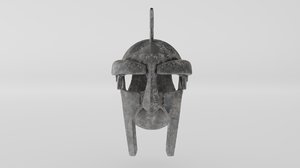 gladiator helmet 3D