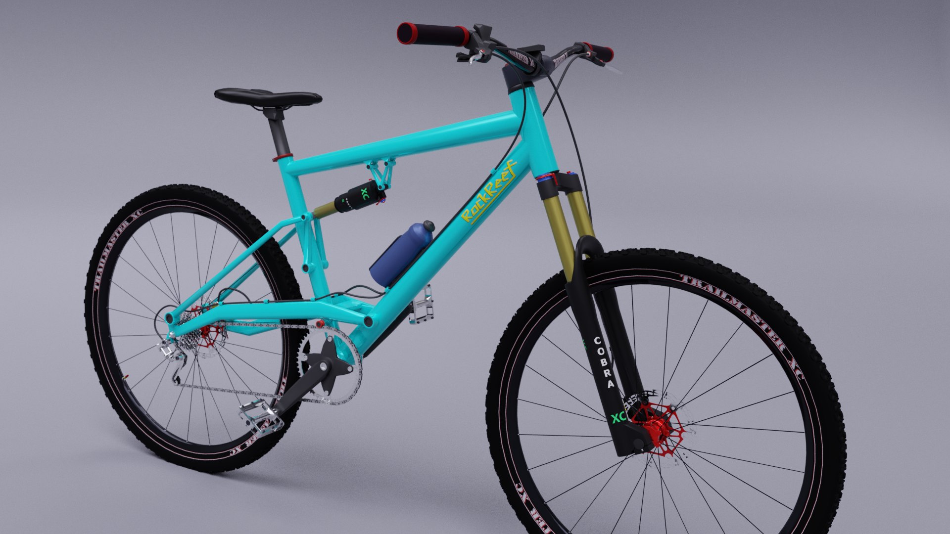 modelo 3d MTB full suspension bike gratis TurboSquid 1593465