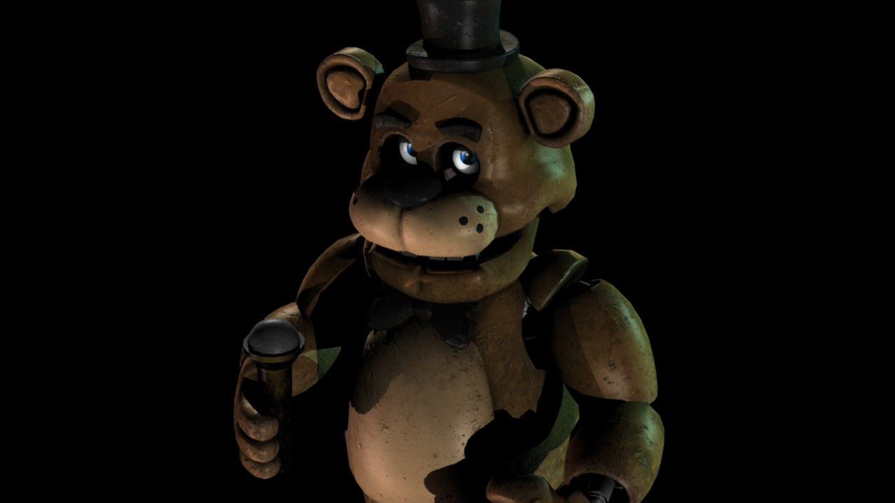 freddy fazbear from fnaf for maya 20153d模型