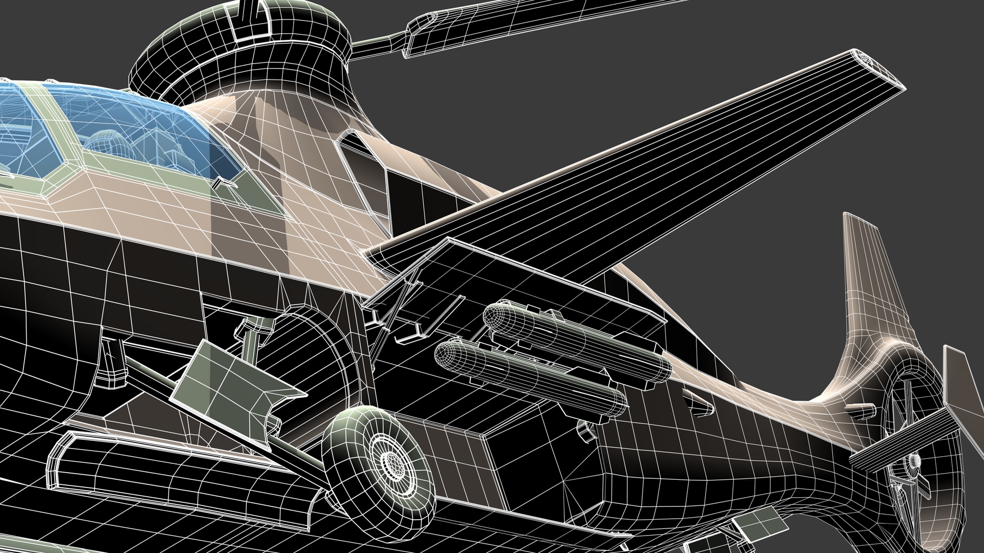 Bell 360 Invictus 3DModell TurboSquid 1593920