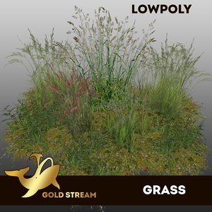 3D nature grass flora