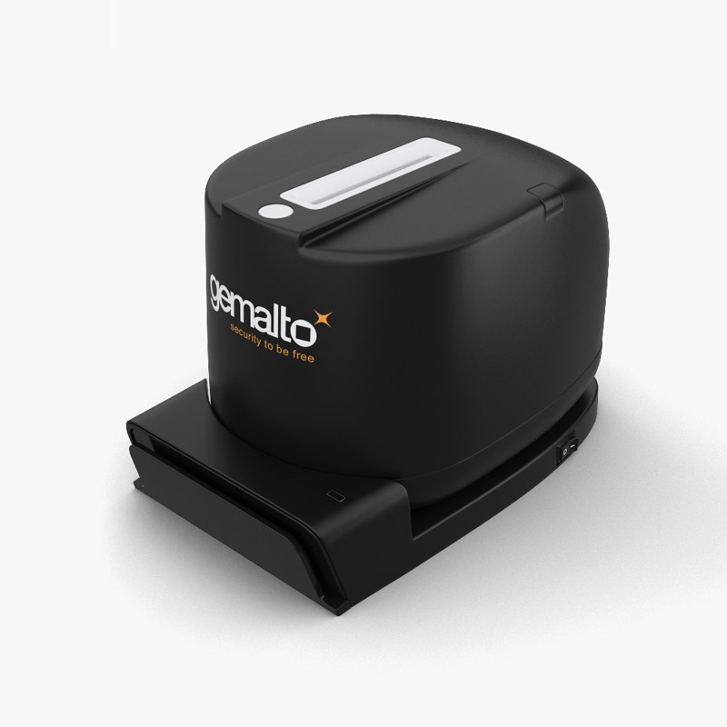 Thales Gemalto CR5400 3D 모델 TurboSquid 1594071