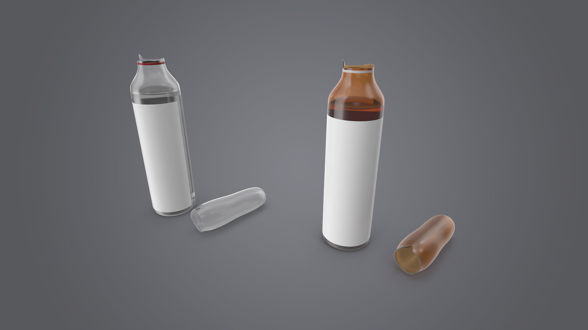 Gebrochene InjektionsAmpullenflasche Bro 3DModell TurboSquid 1594136