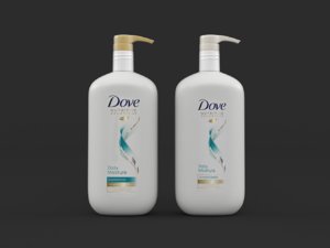 dove nutritive solutions shampoo 3D model