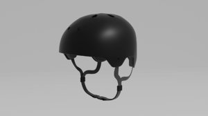 3D sport helmet model