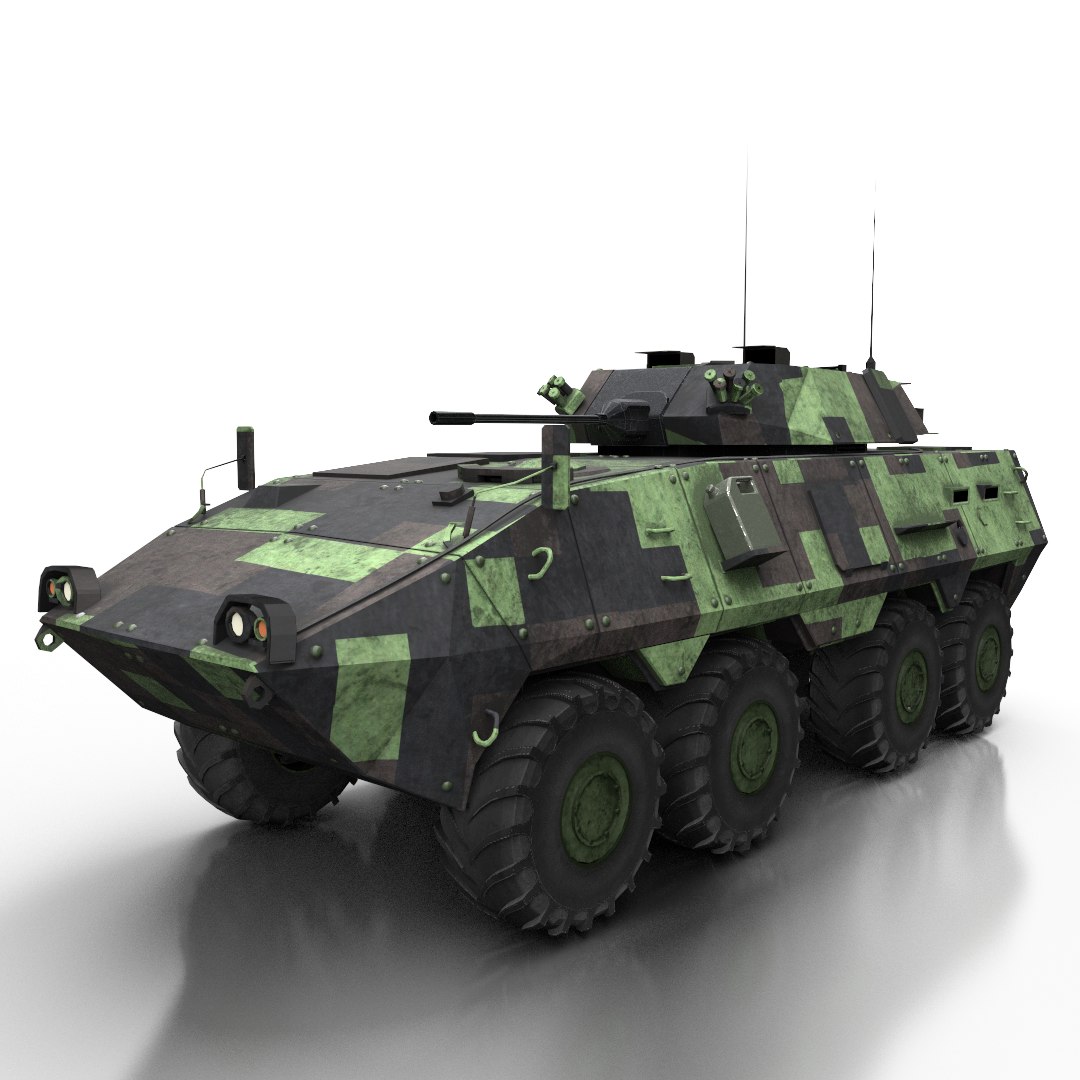 3D armored personnel carrier cm-33 - TurboSquid 1594410