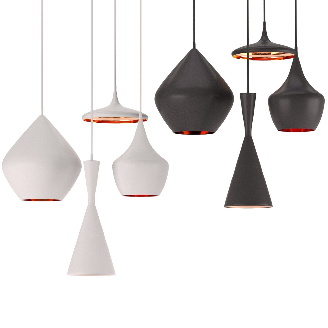 Tomdixon lightingset 3D TurboSquid 1594518