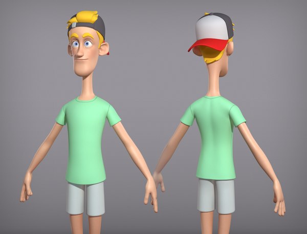 Free Low Poly Characters D Models For Download TurboSquid