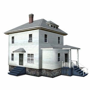 3D farm house