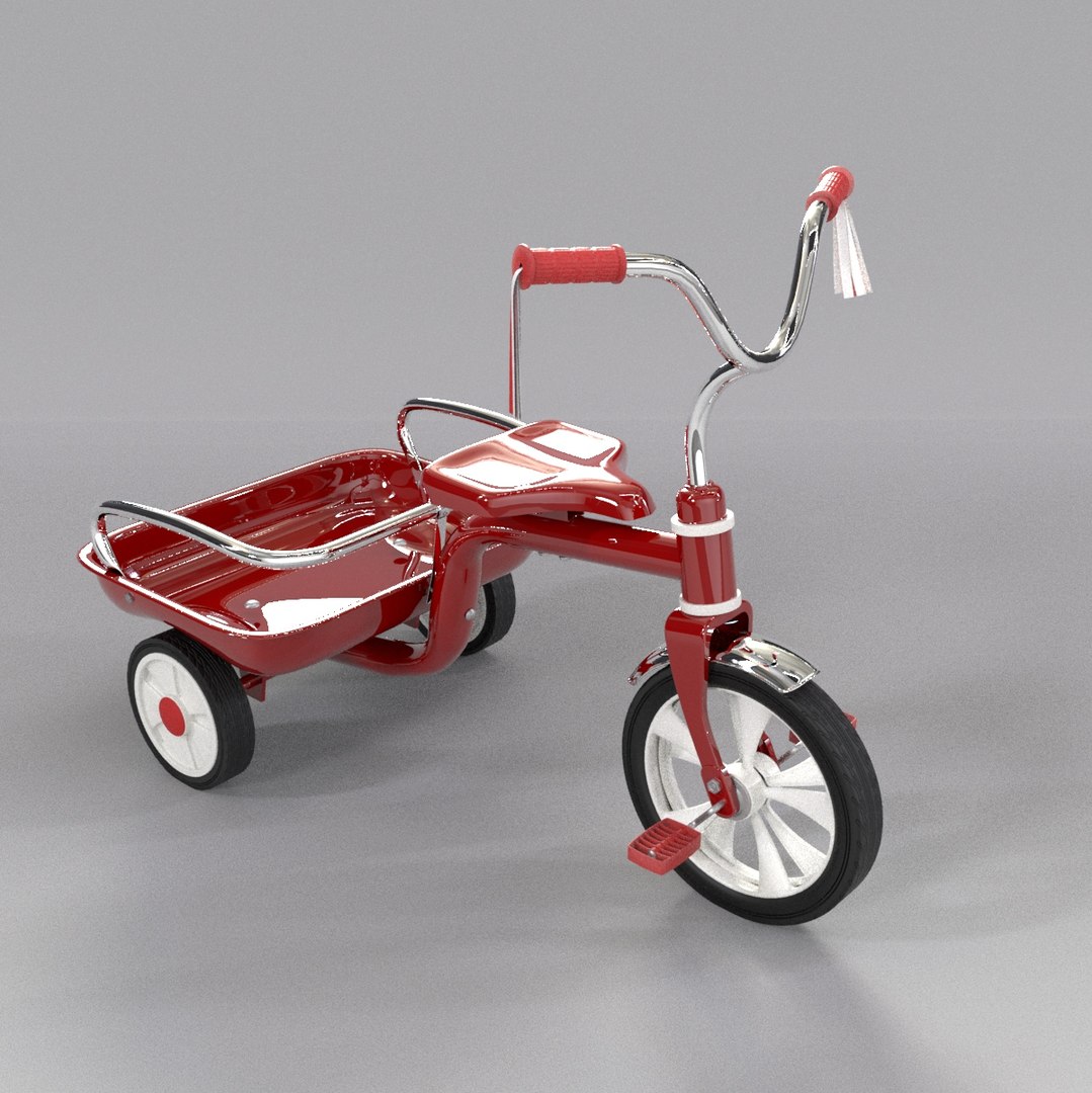 Tricycle 3DModell TurboSquid 1594741