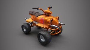 quad bike 3D model