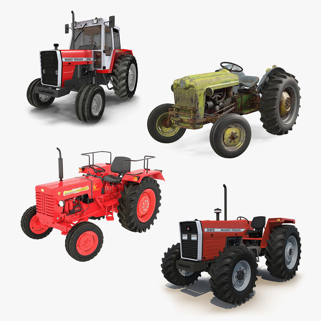 Tractor Designer 3D vintage tractors 2 model - TurboSquid 1596679