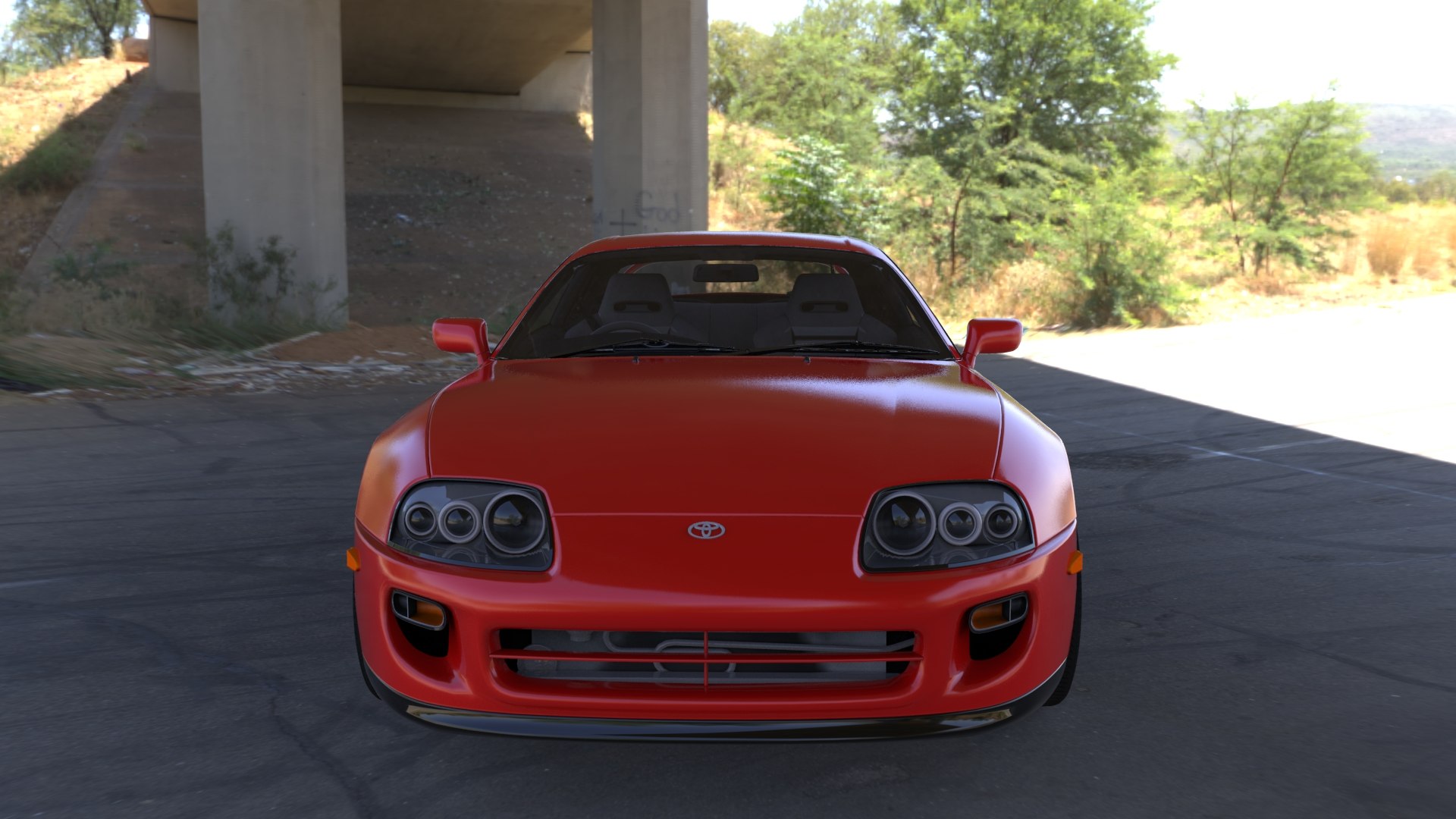 Toyota supra a80 trd