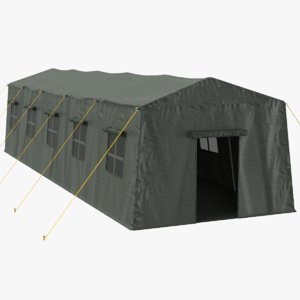 real military tent 3D model