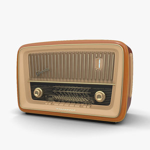 retro radio model