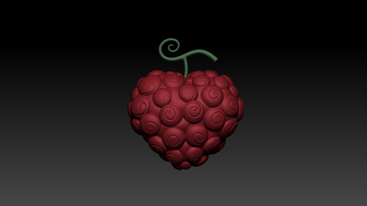 modelo 3d Ope Ope no Mi One Piece Devil Fruit TurboSquid 1595760