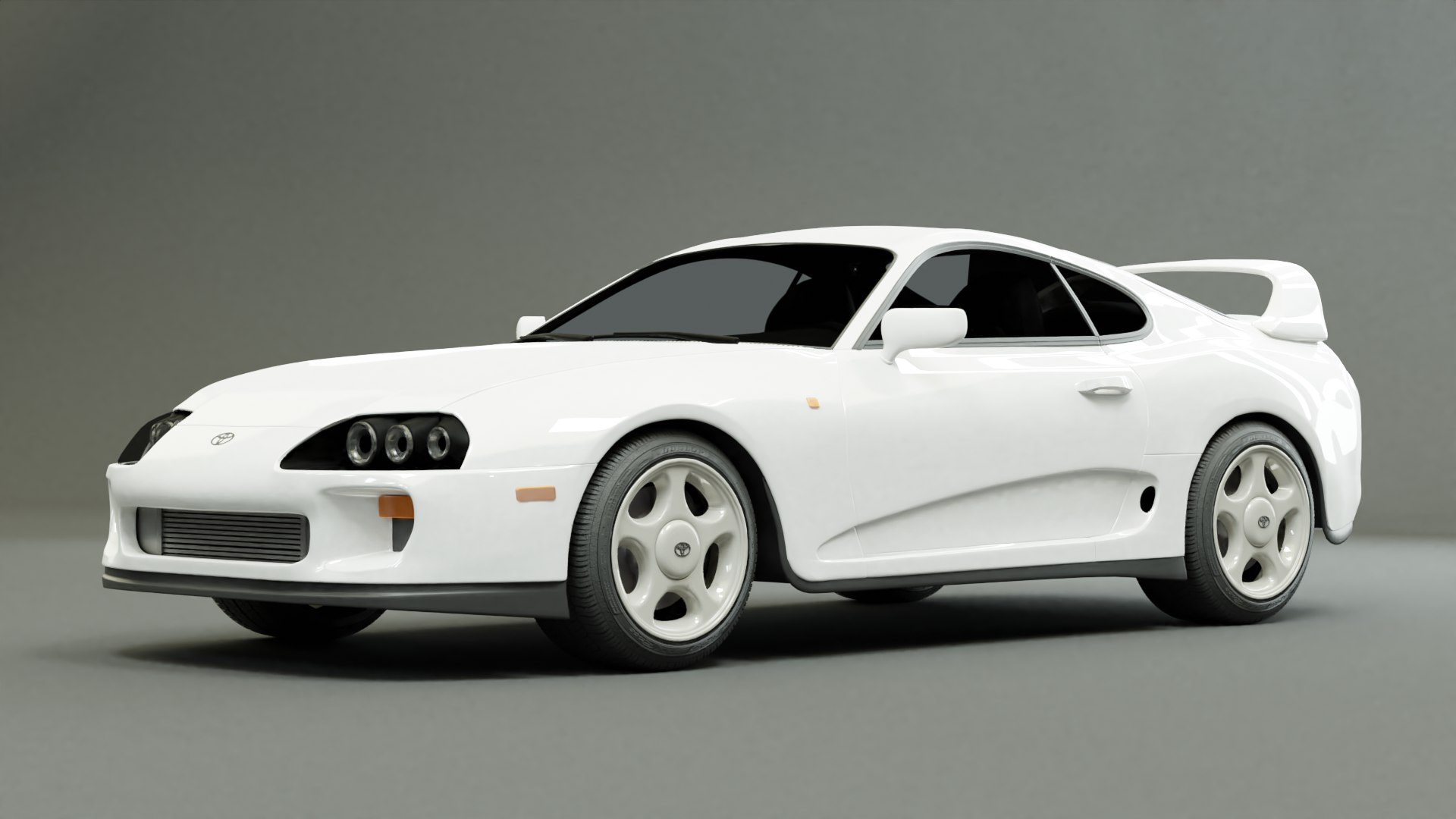 Toyota supra 3d model