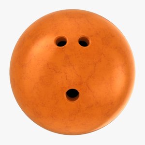 bowling ball x-small 3D model