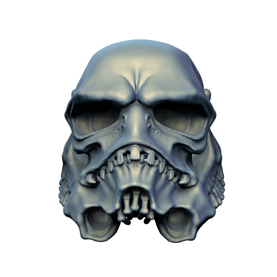 storm trooper skull