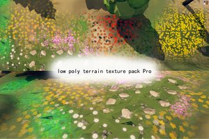 low poly terrain texture pack Pro