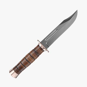 3D hunters knife