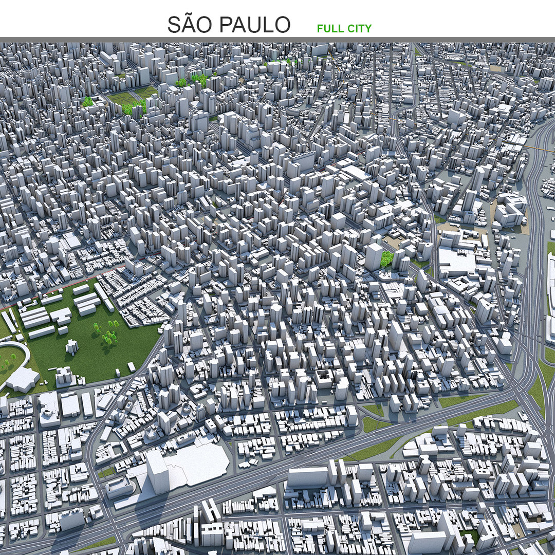 3D building map - TurboSquid 1596497