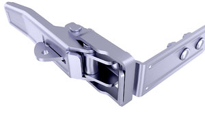 3D model clamp clasp