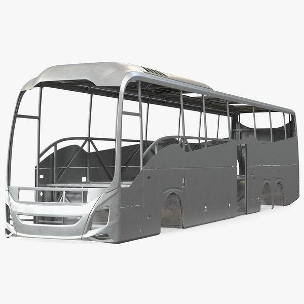 Rama nadwozia autobusu autokarowego Model 3D - TurboSquid 1596837