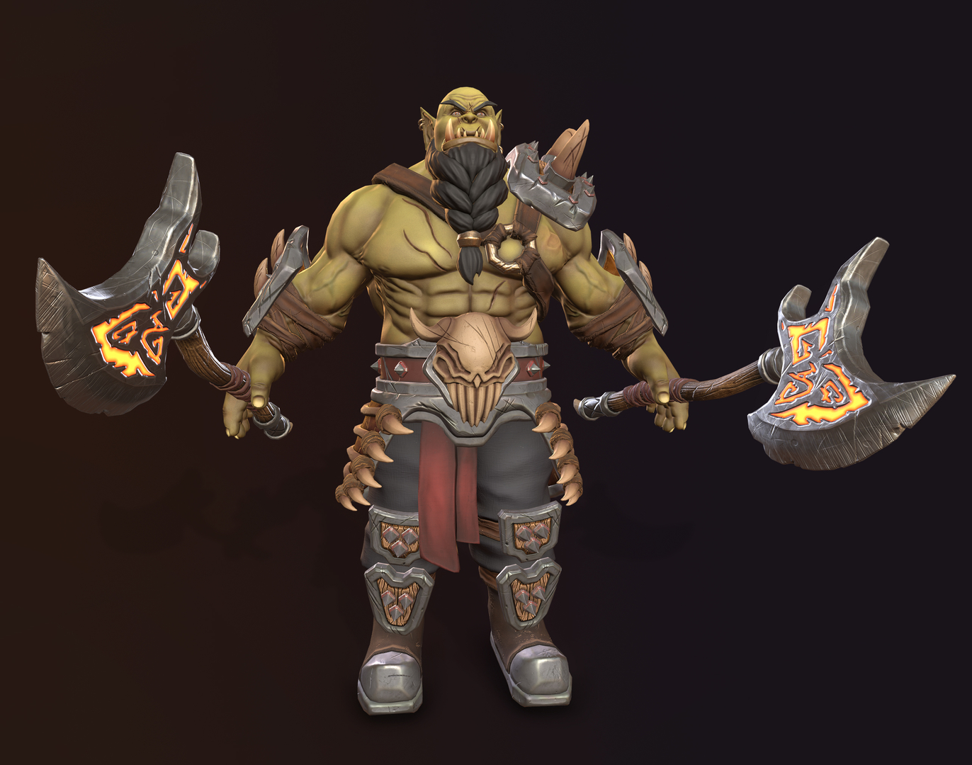 Orc-berserker orc 3D model - TurboSquid 1597019