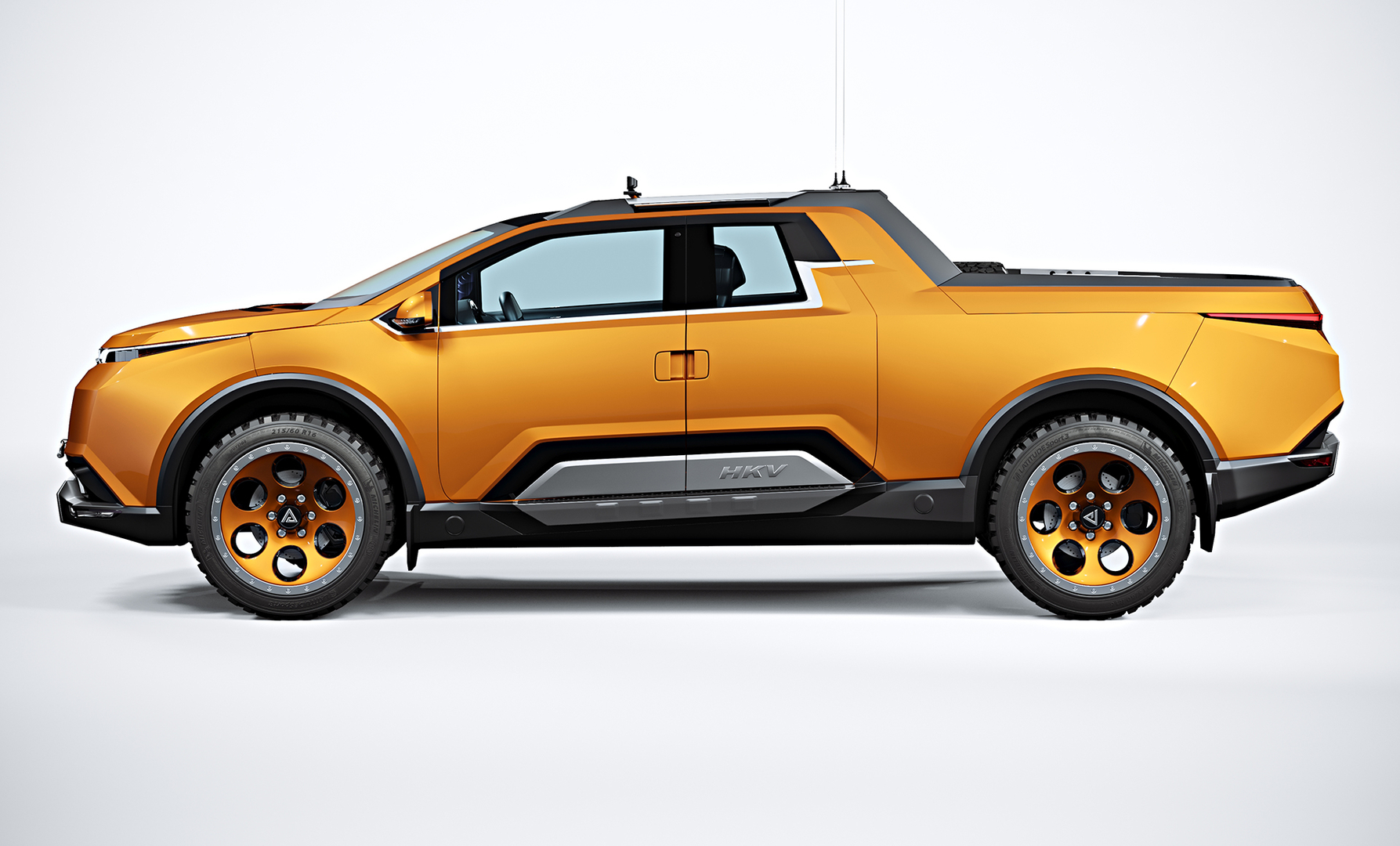 Futuristic pickup truck 3D TurboSquid 1597450