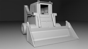 bulldozer 3D model