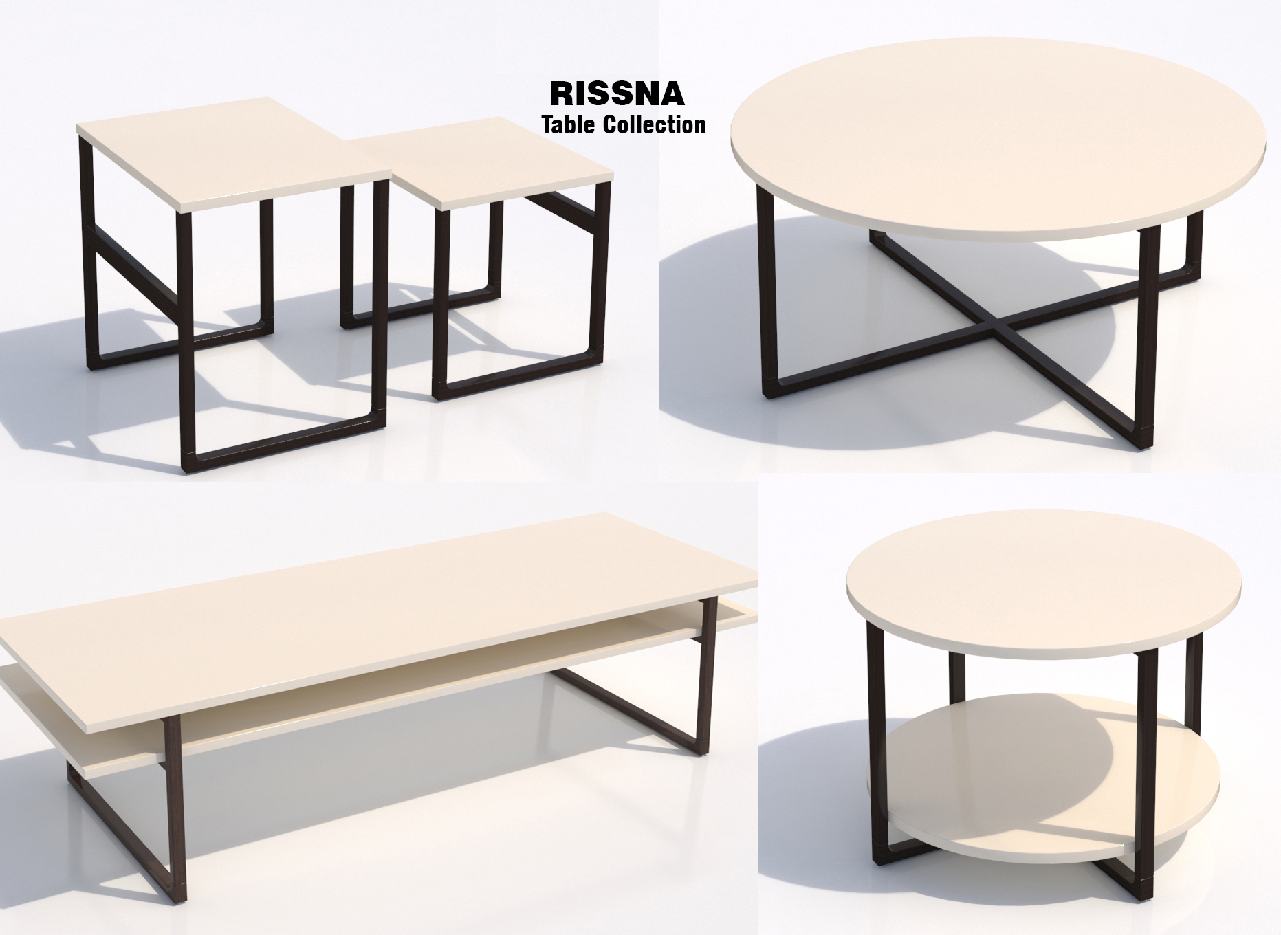 ikea rissna table 3d max