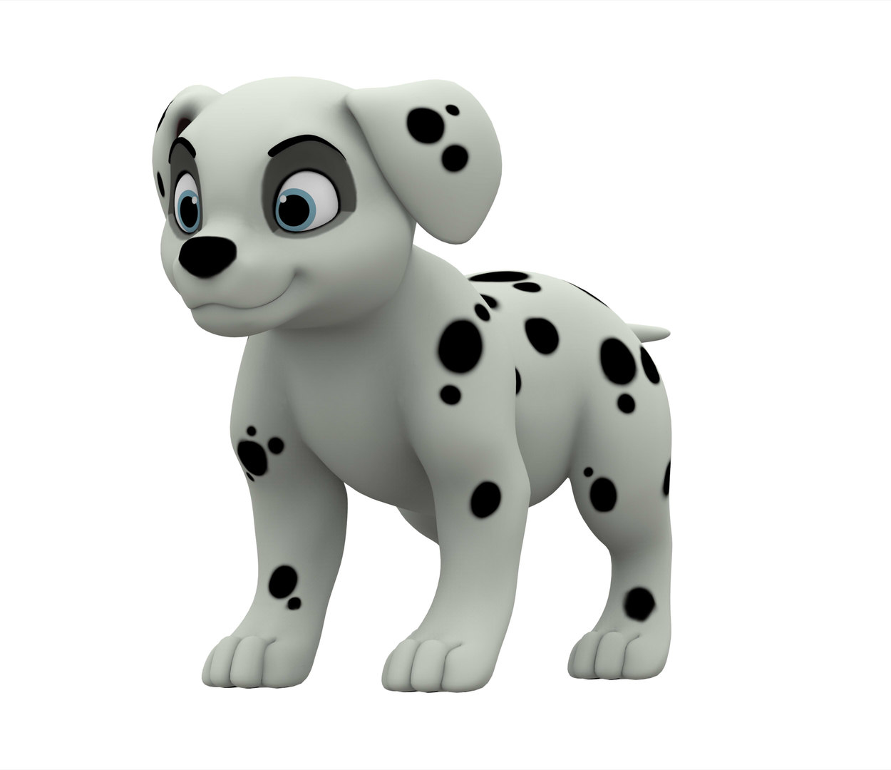 Dalmatian puppy 3D - TurboSquid 1597916