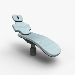 futuristic medical chair 3D
