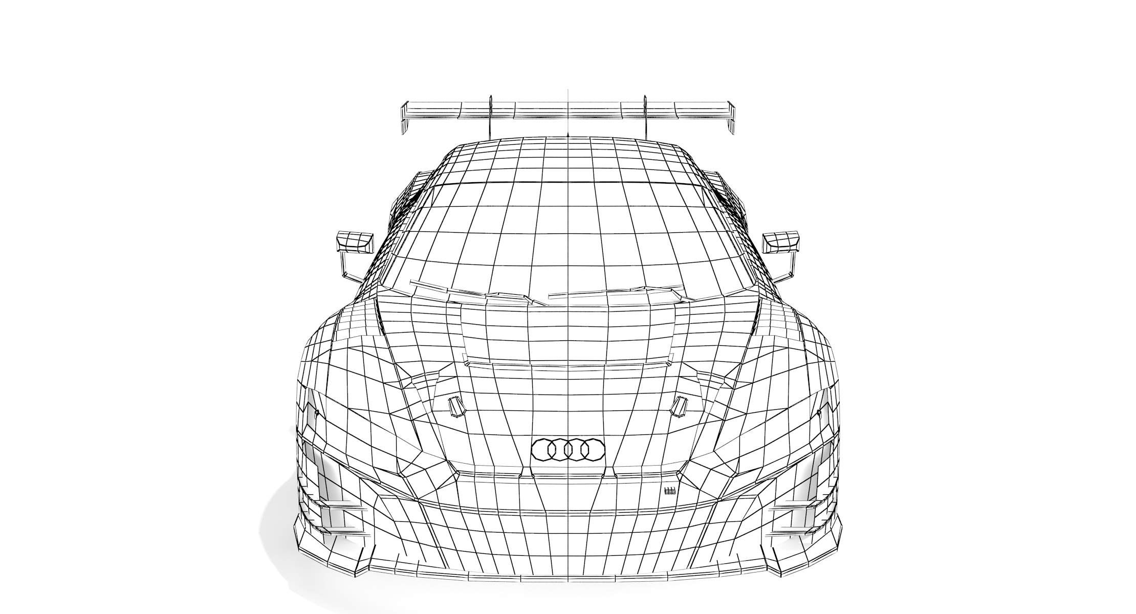 Audi r8 lms gt3 3D - TurboSquid 1598115