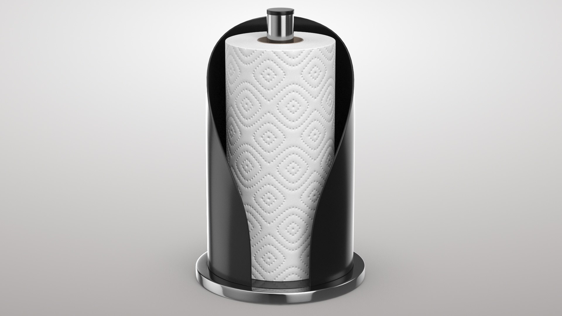 3D paper towel holder model TurboSquid 1598186