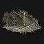 3D model aaa jungle tribal shelter