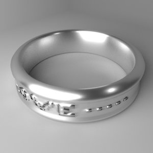 silver ring 7 model