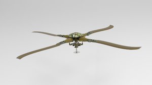 helicopter rotor 3D