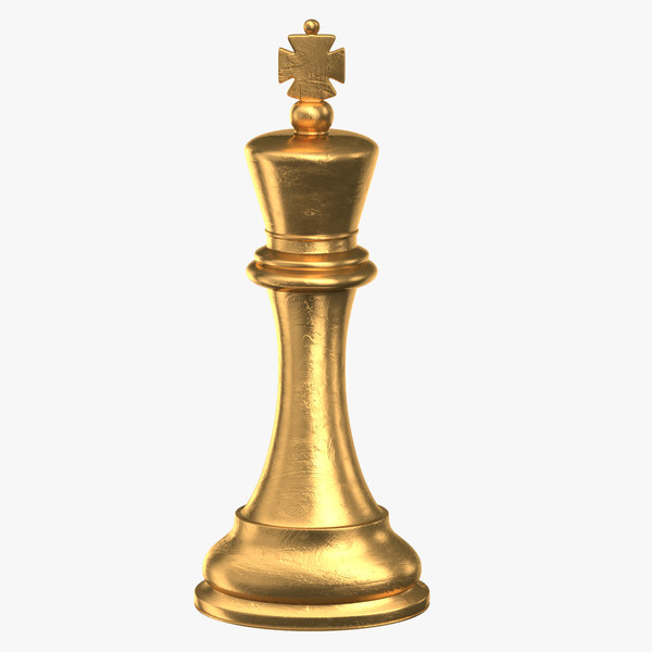 国际象棋王3d模型