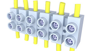 3D block terminal electric