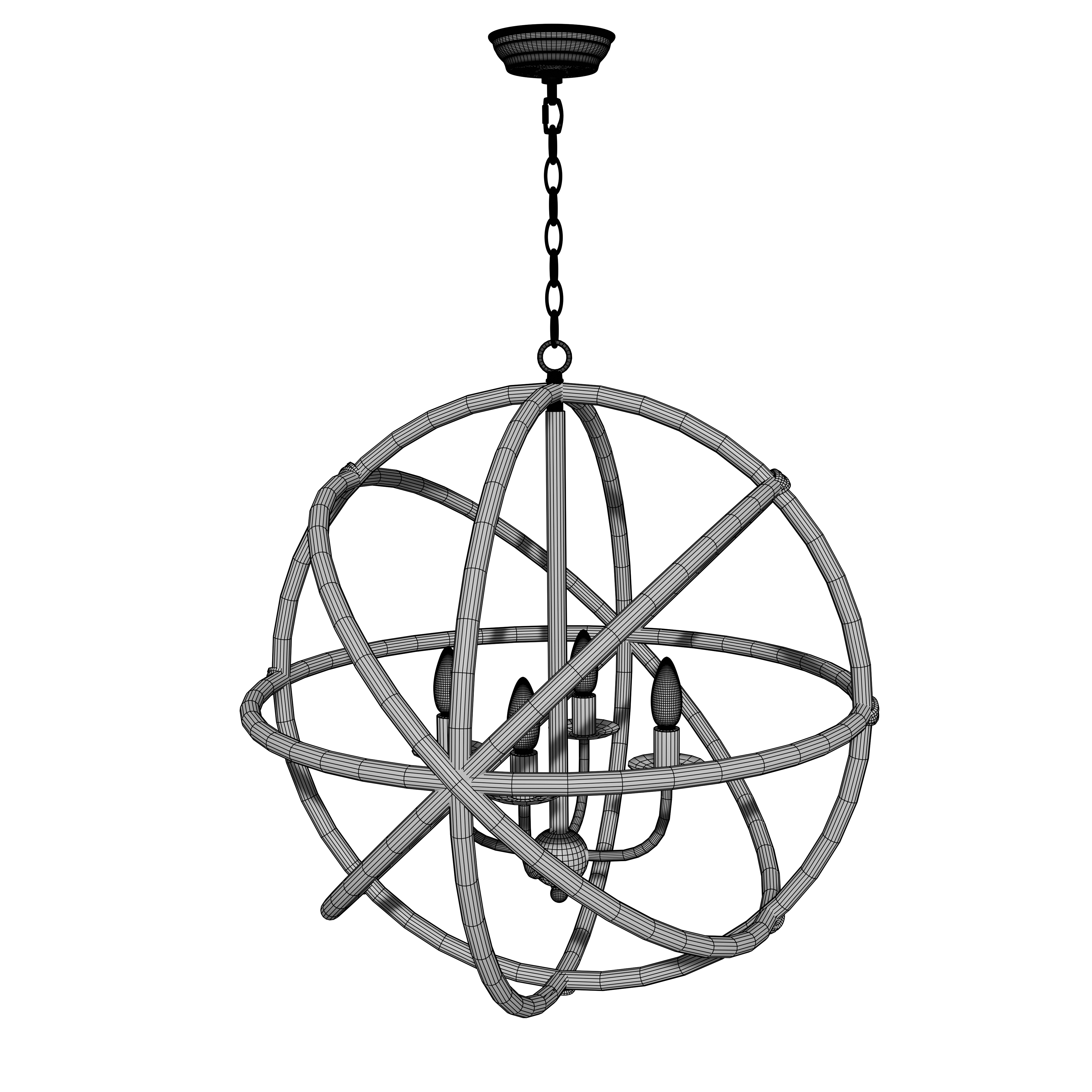 3D lamp hanging model TurboSquid 1598692