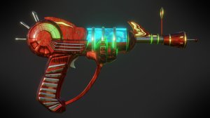 gun zombie black ops 3D model