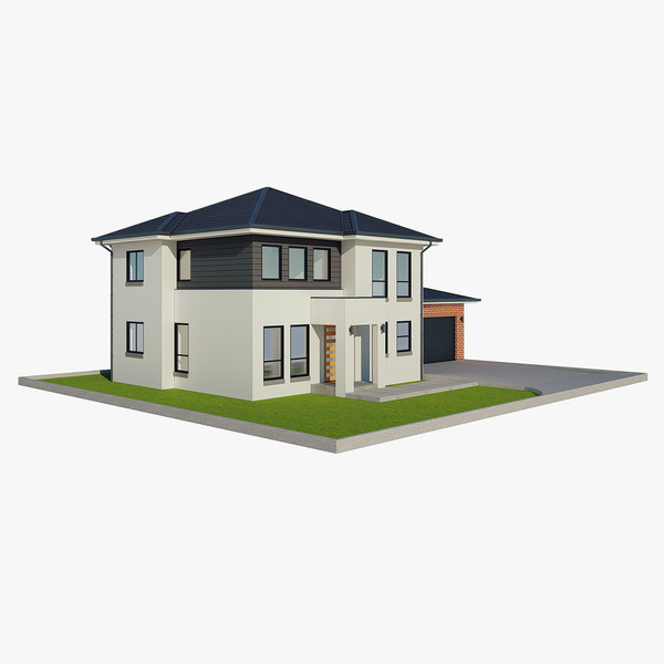 single family house 1 3D model