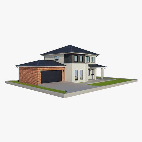 single family house 2 3D model