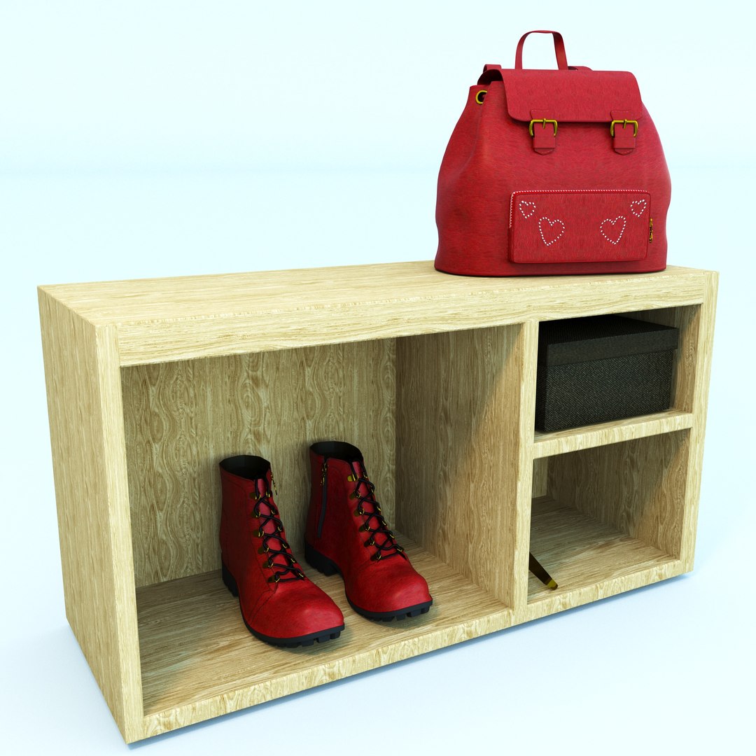 Shelf shoes 3D - TurboSquid 1599009