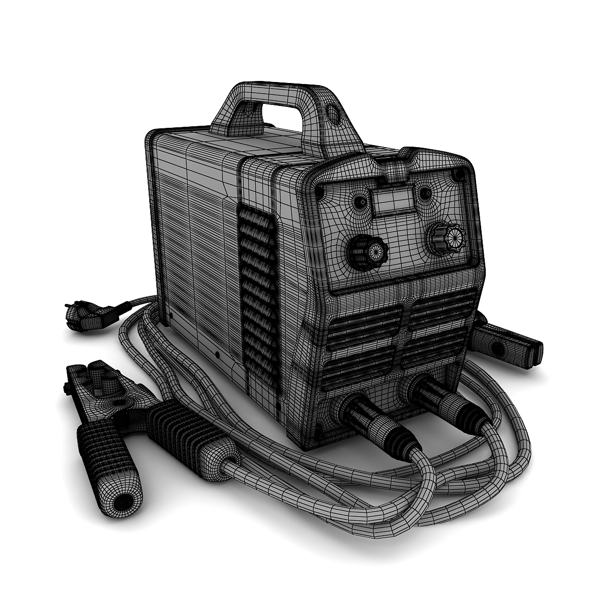Arc welder industrial 3D model TurboSquid 1599076