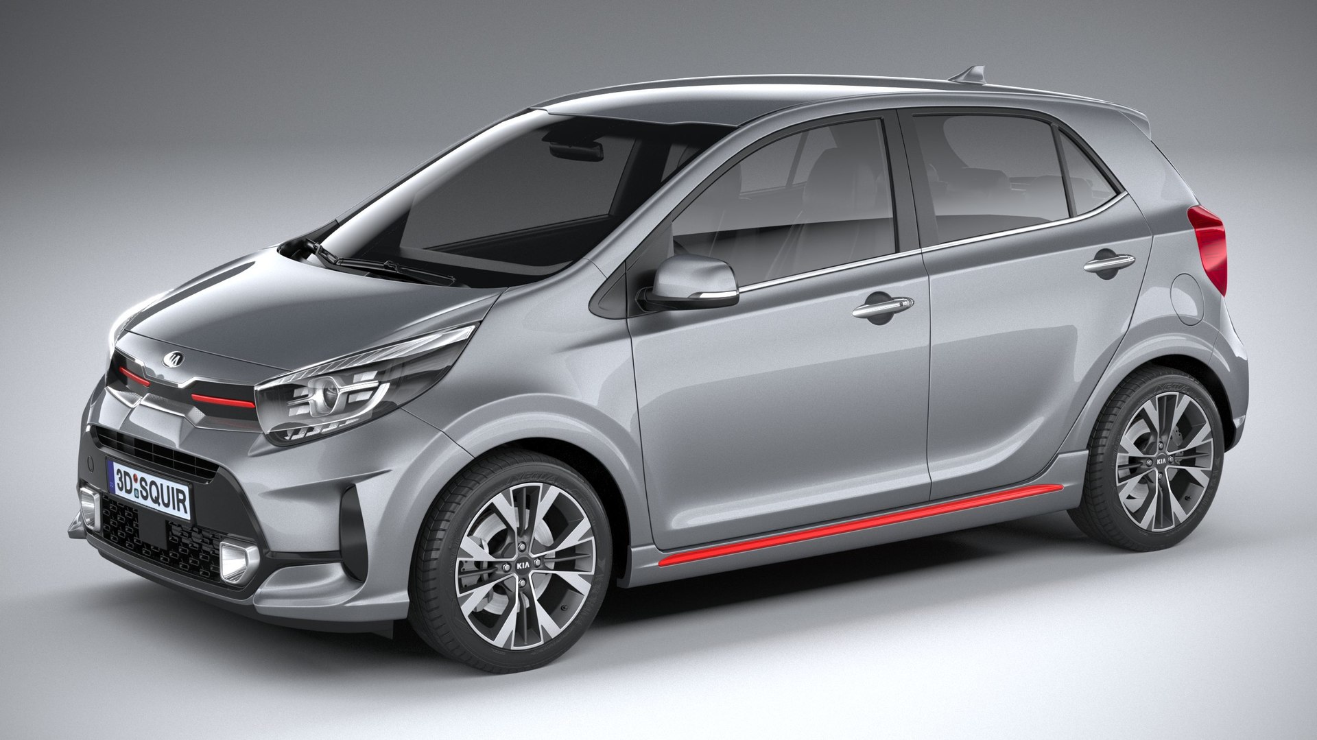 Kia picanto gt 3D model - TurboSquid 1599128