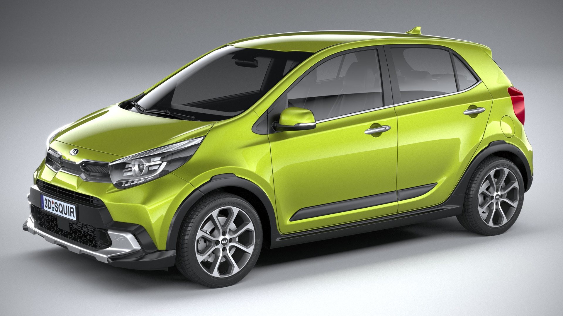 Kia picanto x-line 3D model - TurboSquid 1599120