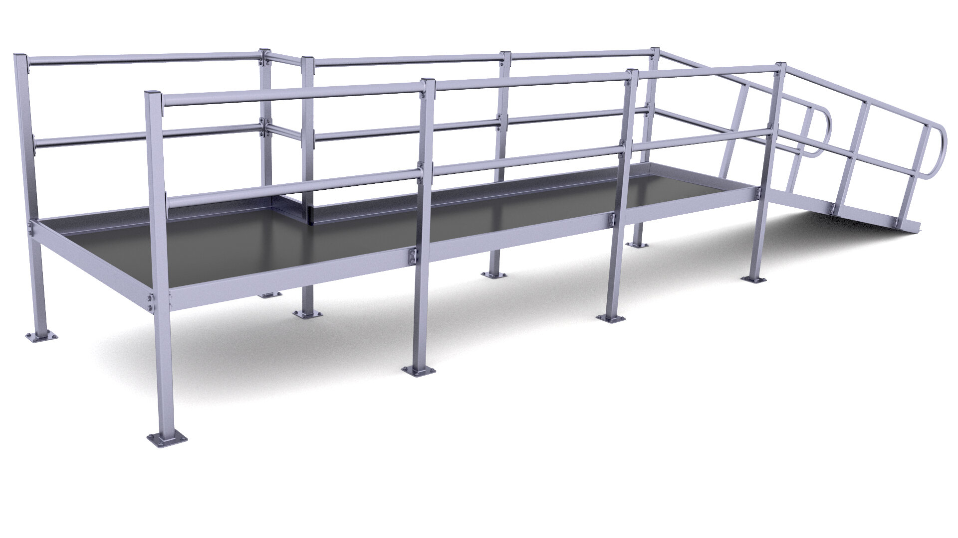 Wheelchair traction ramp 3D model TurboSquid 1599209